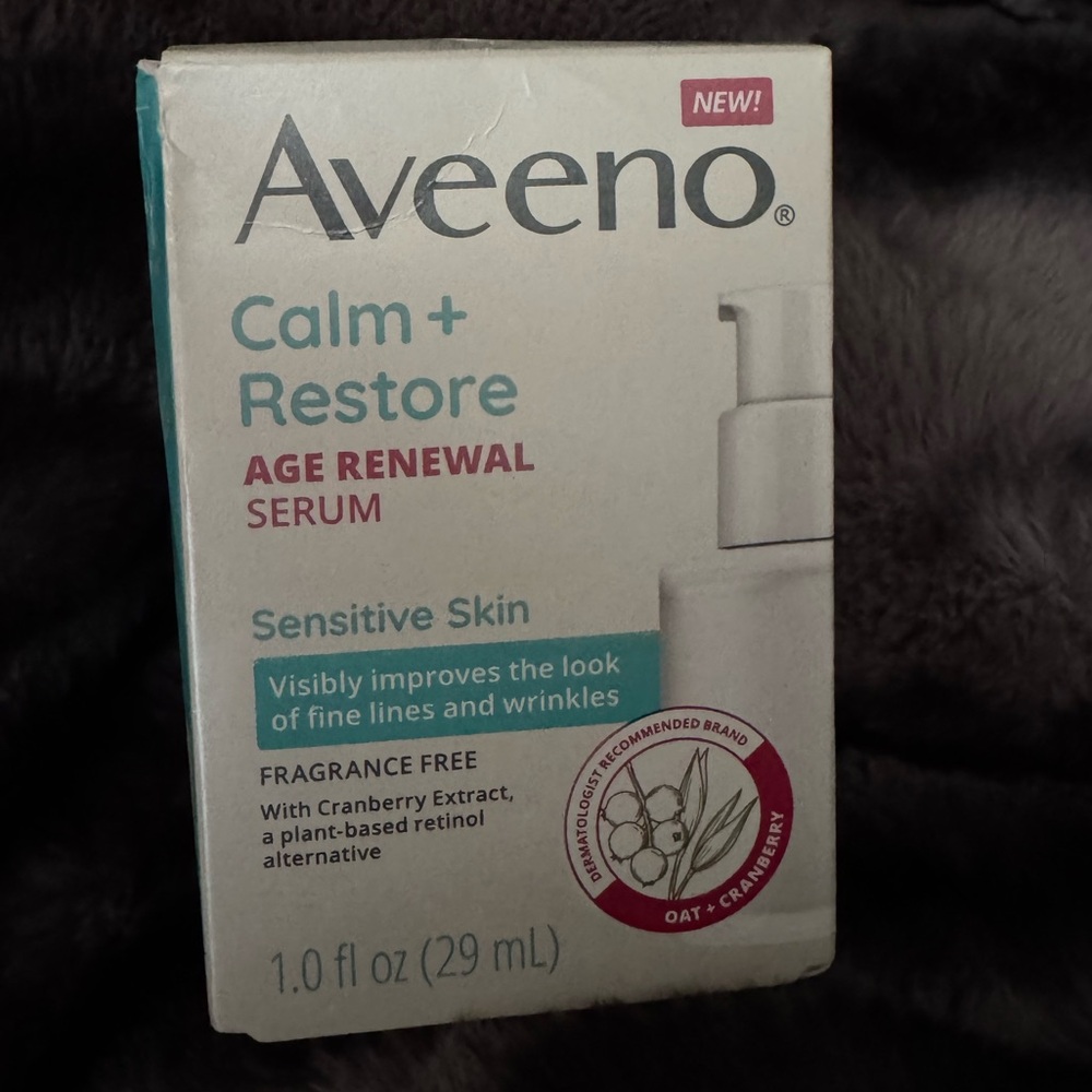 Aveeno Calm + Restore Age Renewal Serum